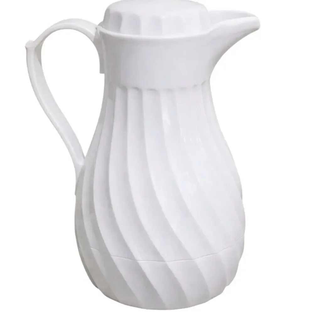 Connoisserve 40 oz White Insulated Carafe Thermal Coffee Tea‎ Server NWT